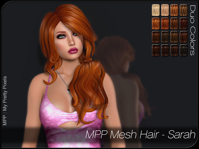 - MPP - Mesh Hair - Sarah - Duo
