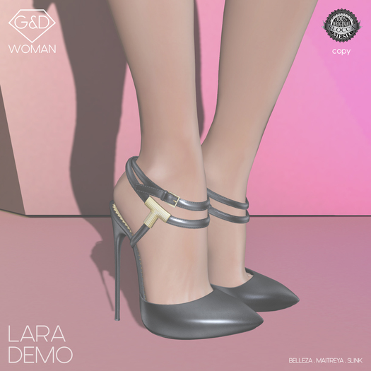 Second Life Marketplace G&D Shoes Lara Colors DEMO (wear)