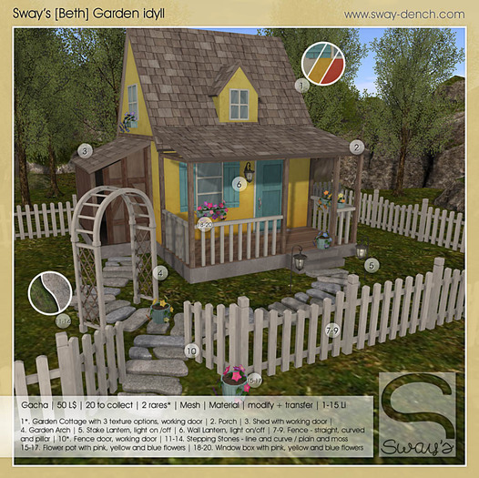Sway's [Beth] Fence . curved