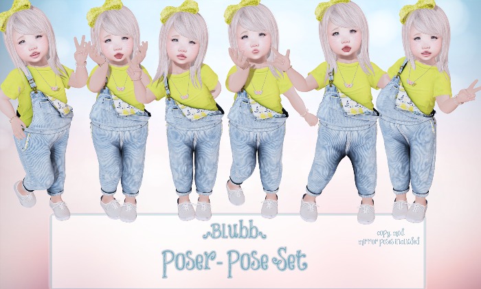 {Blubb} Poser-Pose Set