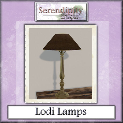 Serendipity Designs - Lodi Lamp [WEAR ME]