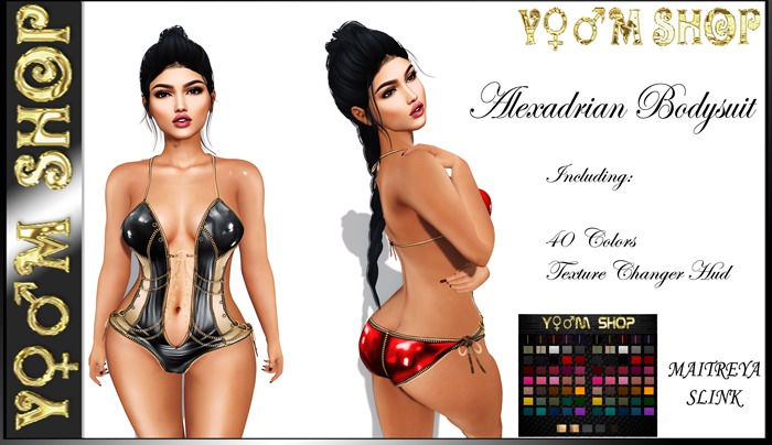 YM SHOP_Alexadrian Bodysuit