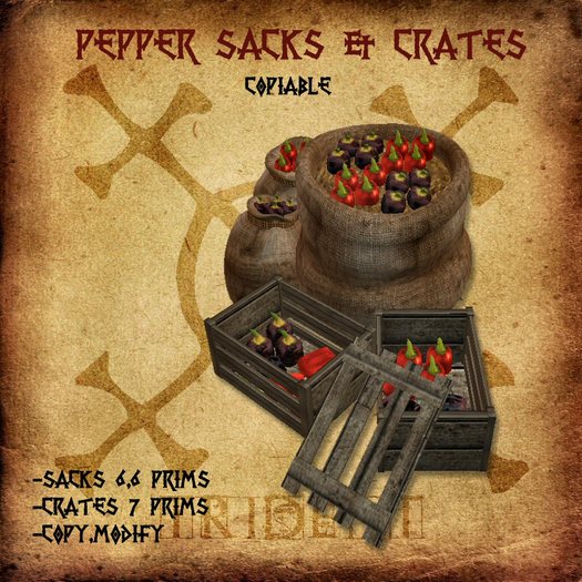 Pepper Sacks & Crates