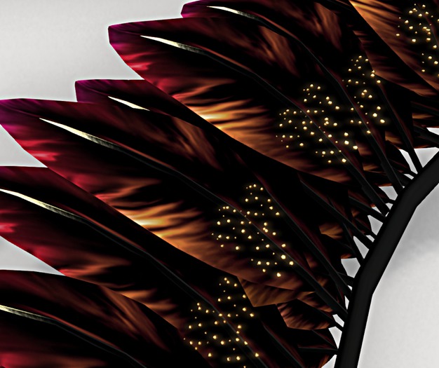 .::3RDEyeDesigns::. Temptress Wings ~ Pink Gold