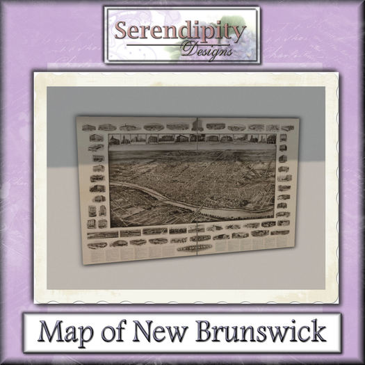 Serendipity Designs - Lodi Map of NB 