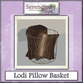 Serendipity Designs - Lodi Pillow Basket [WEAR ME]