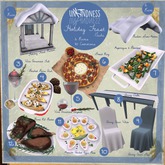 uK - Holiday Feast Pavilion Snow-Addon RARE