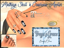 {FG} Maitreya Skull 'n Crossbones Nails BOXED