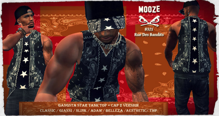 [[ Mooze ]] Gangsta Star  Jersey DEMO
