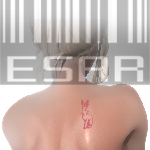 ESAR bunny tattoo