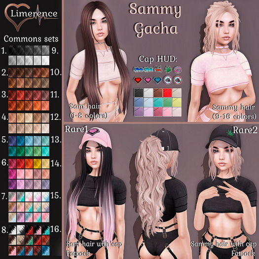 #3 {Limerence} Sam hair-Reds