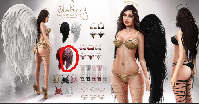 #8 Blueberry - Angelberry -Common- Wings - Sugar *Maitreya*