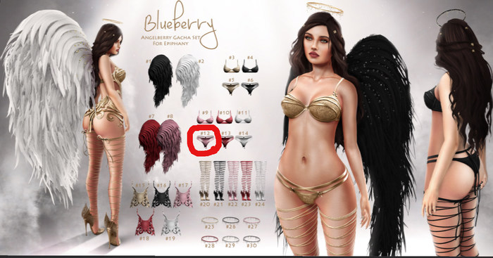 #12 Blueberry - Angelberry -Common- Panties - Sugar *Maitreya*