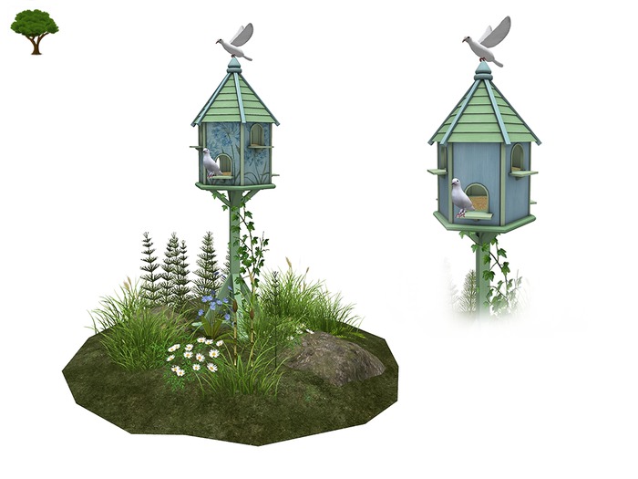 Peace Dove Cote Blue - Green