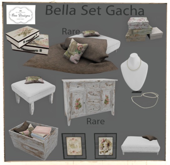 .:Bee Designs:.Bella Set gacha Crate