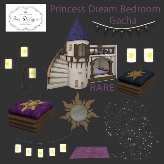 .:Bee Designs:. Princes Dream lanterns pair