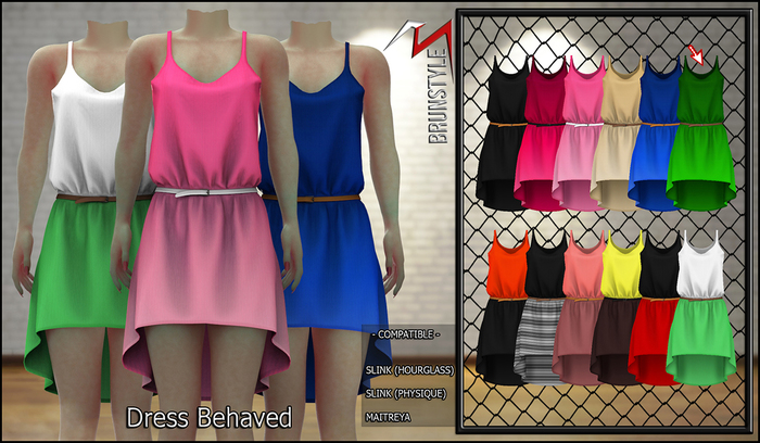 [BrunStyle] Dress Behaved - Green