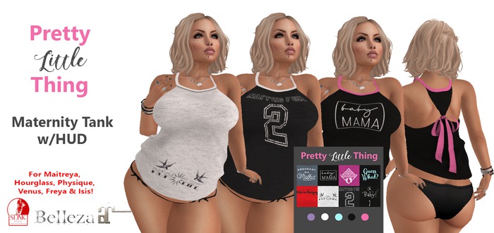 {PLT}Maternity Tank w/HUD