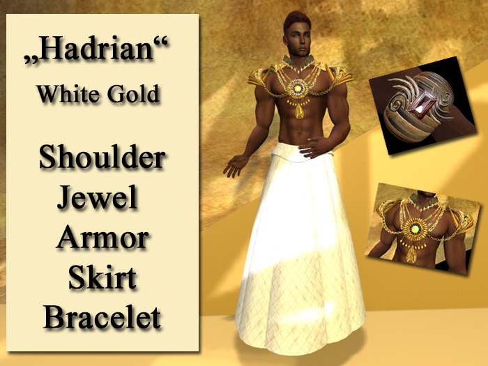 Monarch Hadrian White Gold Boxed