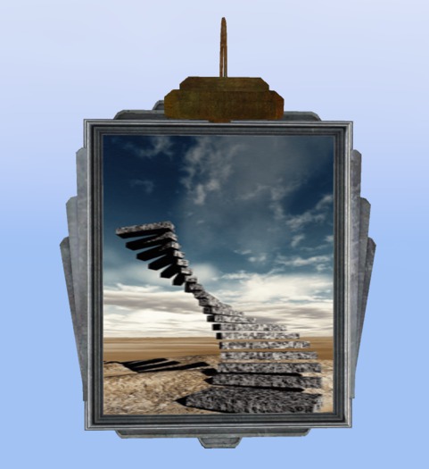 animated gif stairway to h includ. mesh frame
