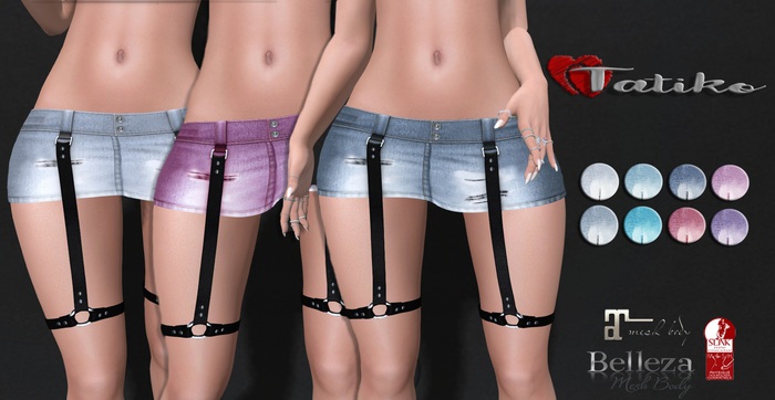 Tatiko -  Rachel Skirt 8 color HUD