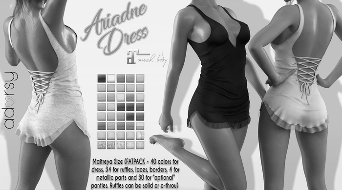 adorsy - Ariadne Dress DEMO - Maitreya