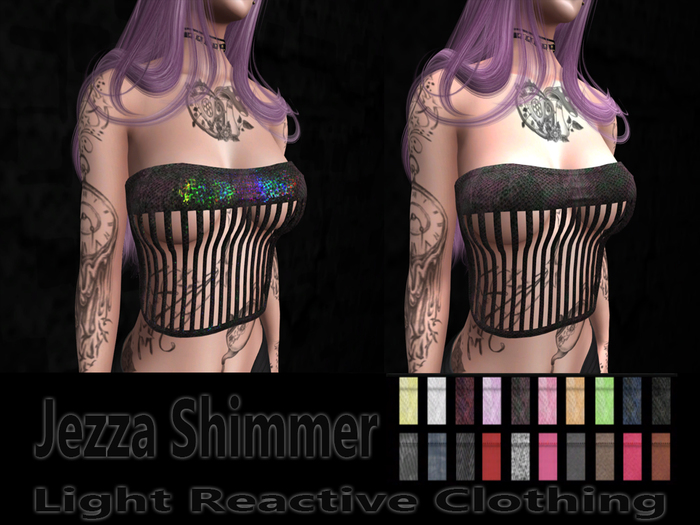 Lil Minx~Jezza Shimmer Top