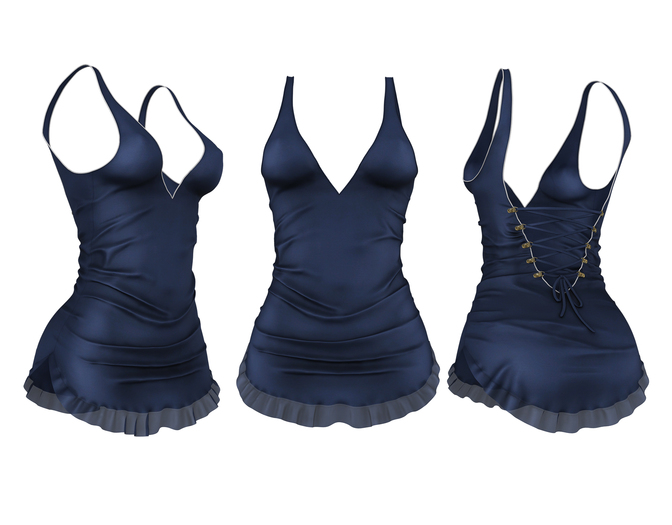 adorsy - Ariadne Dress Blue - Maitreya