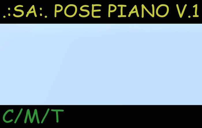 .:SA:. POSE PIANO V.1