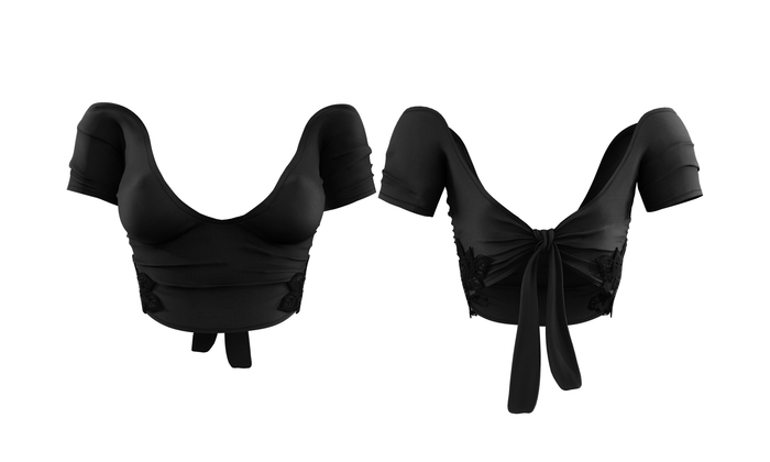 adorsy - Ina Top Black - Maitreya