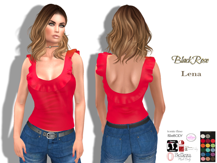 BlackRose Lena Top Demo