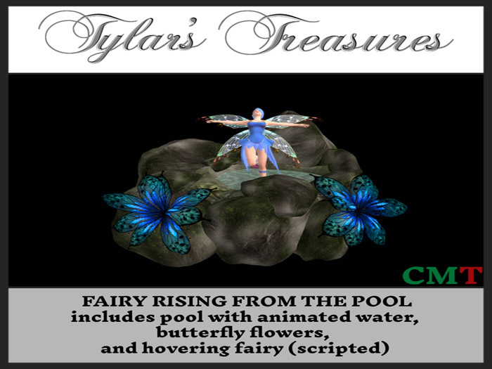 .:TT:.  FAIRY RISING FROM THE POOL box