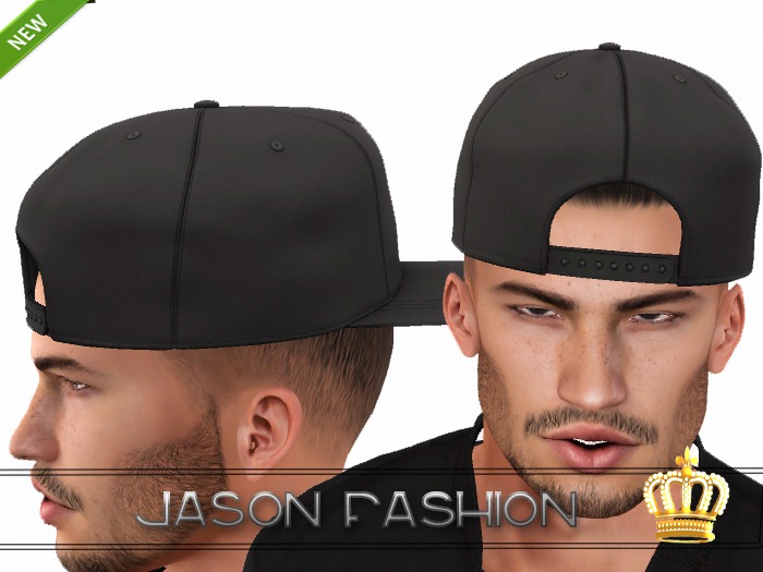black back Hat