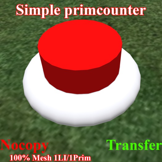 Primcounter RedButton 100%Mesh