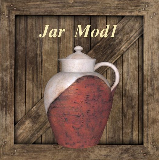 jar model 1  [G&S] storage vendor crate texture bc