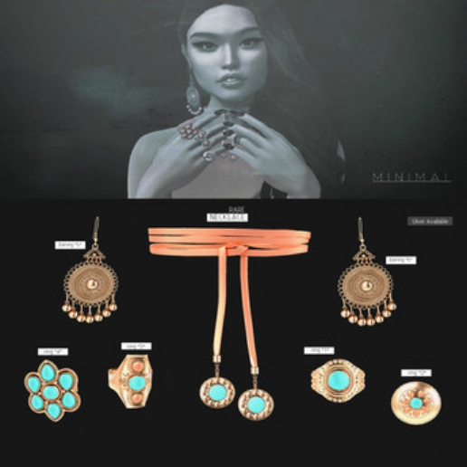 MINIMAL - Ranga Necklace *RARE* -Gold-