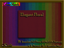 Elegant Floral Silk Textures
