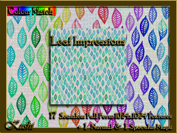 Leaf Impressions Textures