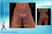 PEEK A BOO PANTIES FOR MAITREYA !