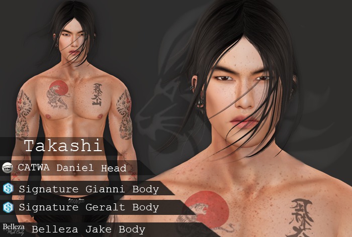 Takashi Shape (Signature / Belleza & CATWA Daniel)