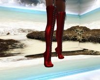 Dhina - Boots red