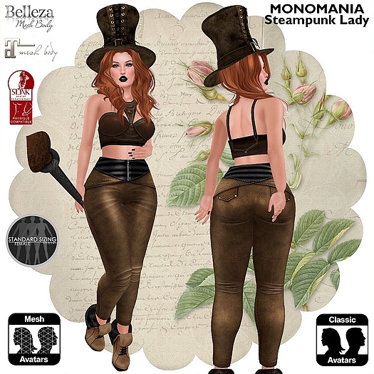 MONOMANIA - Steampunk Lady