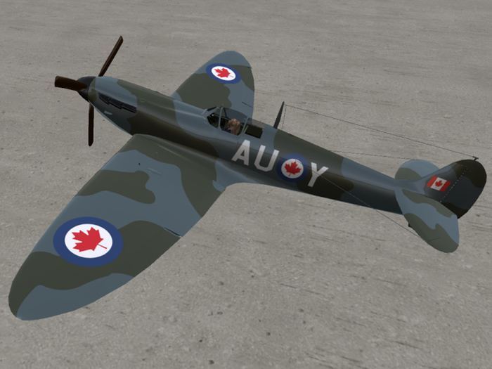 Canadian Spitfire Plane