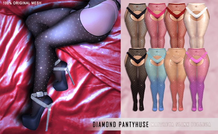 iS Diamond Pantyhuse Set FATPACK