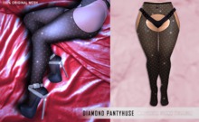 iS Diamond Pantyhuse Set OMBRE BLACK [wear]