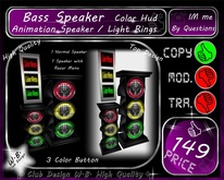 * Bass Speaker Set * Animation Speaker & Light Rings *