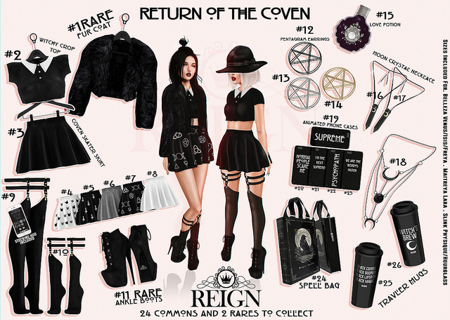 REIGN.- MONGOMERY FUR COAT (MAITREYA LARA) #1 RARE