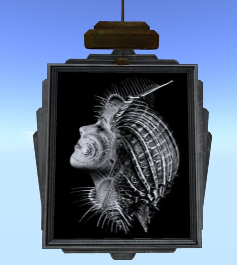 animated gif snail head includ. mesh frame