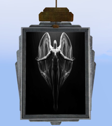 animated gif angel 1 includ. mesh frame