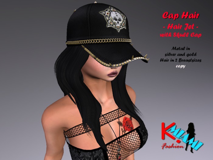 KMF Cap Hair Jet Skull
